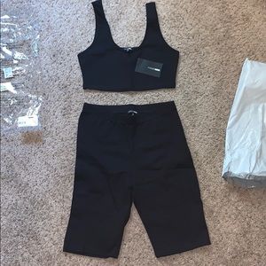 Biker short set